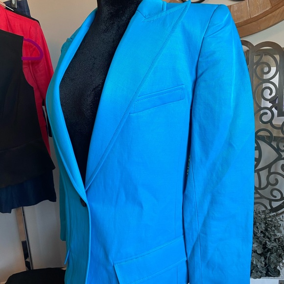 SMYTHE BLUE BLAZER SZ 6 - Picture 5 of 10